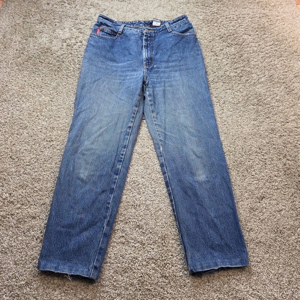 VINTAGE‎ Bongo Original Slim Jeans Womens 11 Blue High Waisted 90s Denim Adult